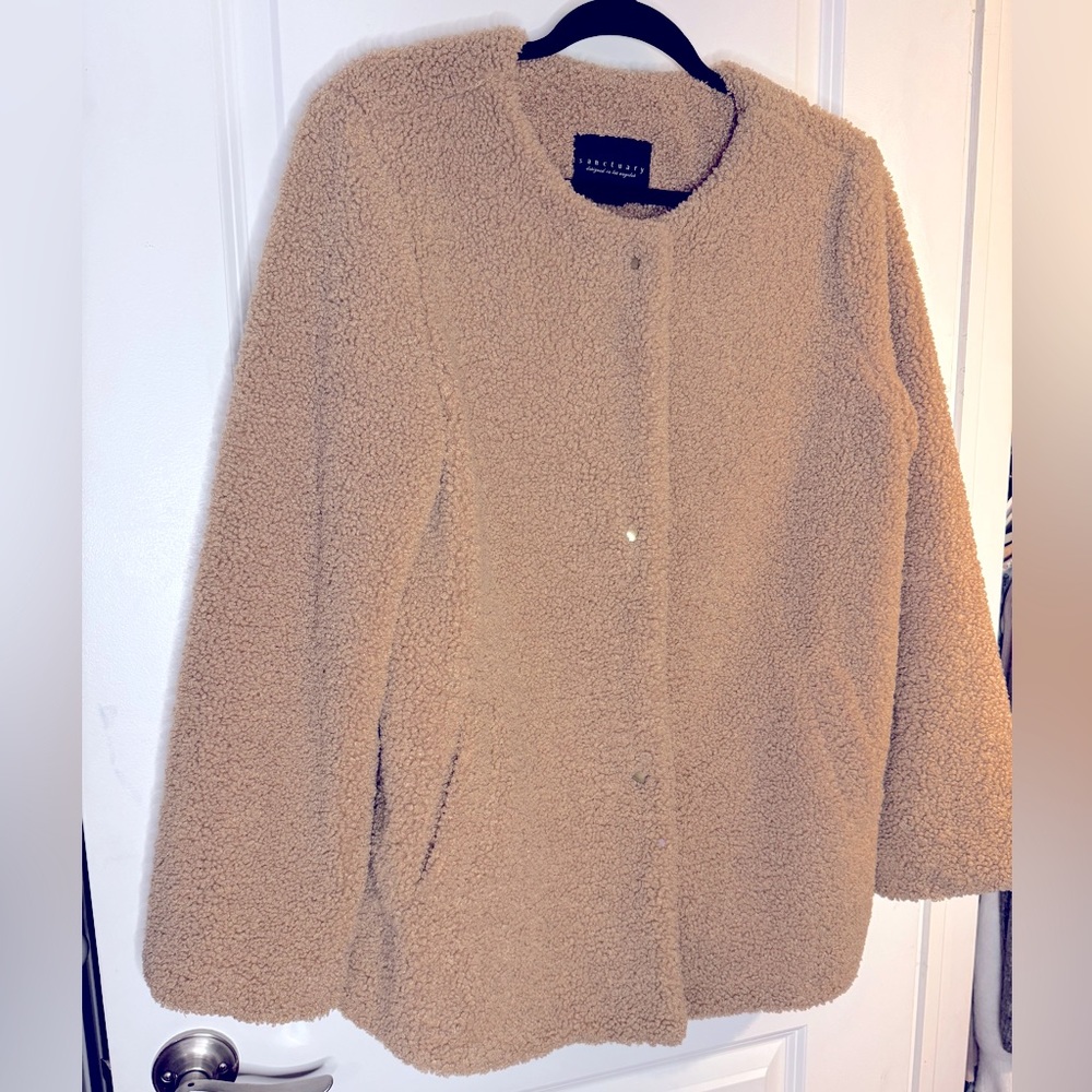 Sanctuary Sherpa Coat Sz Small